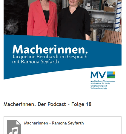 Podcast_Macherinnen mit Ramona Seyfarth