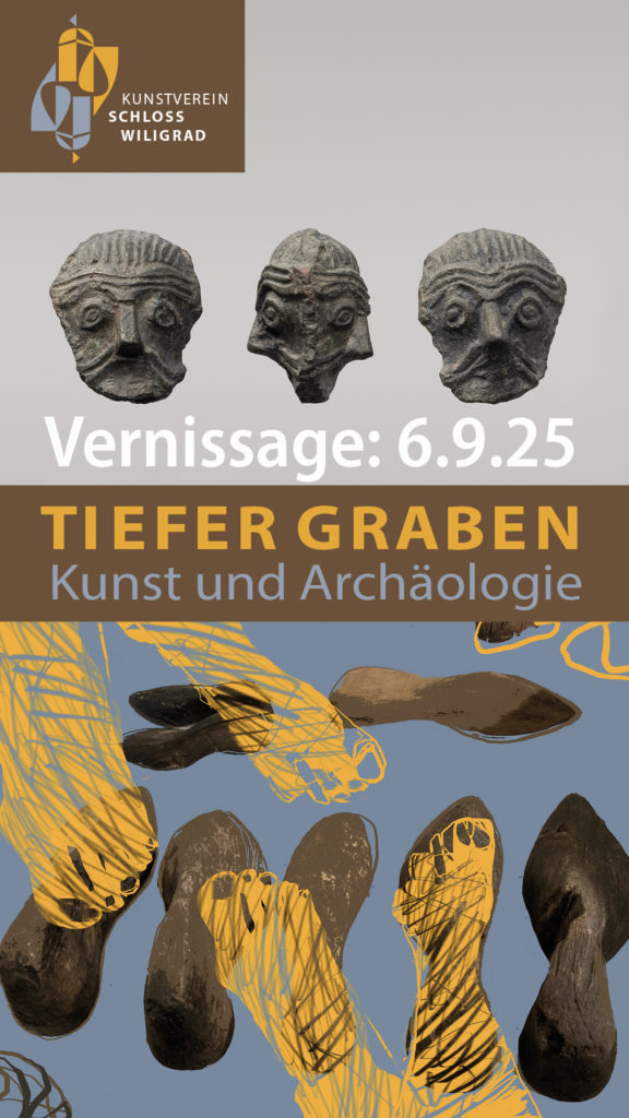 TIEFER GRABEN - Kunst und Archäologie Ausstellung in Wiligrad