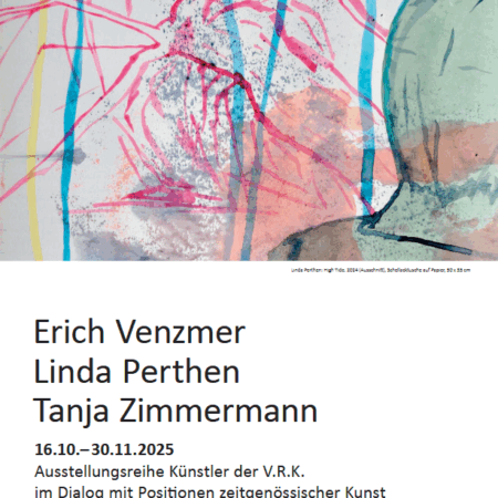 Erich Venzmer - Linda Perthen - Tanja Zimmermann: Ausstellung im Kunstverein zu Rostock