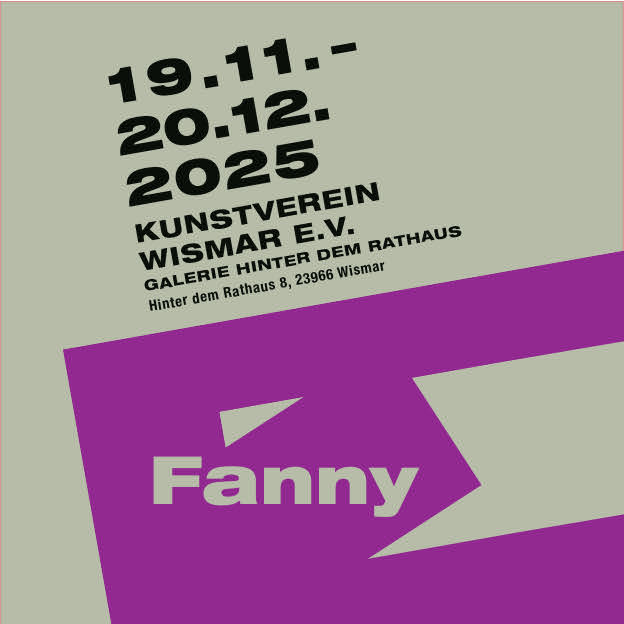 Fanny - Abschlussausstellung des 6. Durchgangs mentoringKUNST