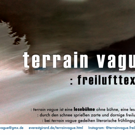 terrain vague: Winterlesung II März 2026