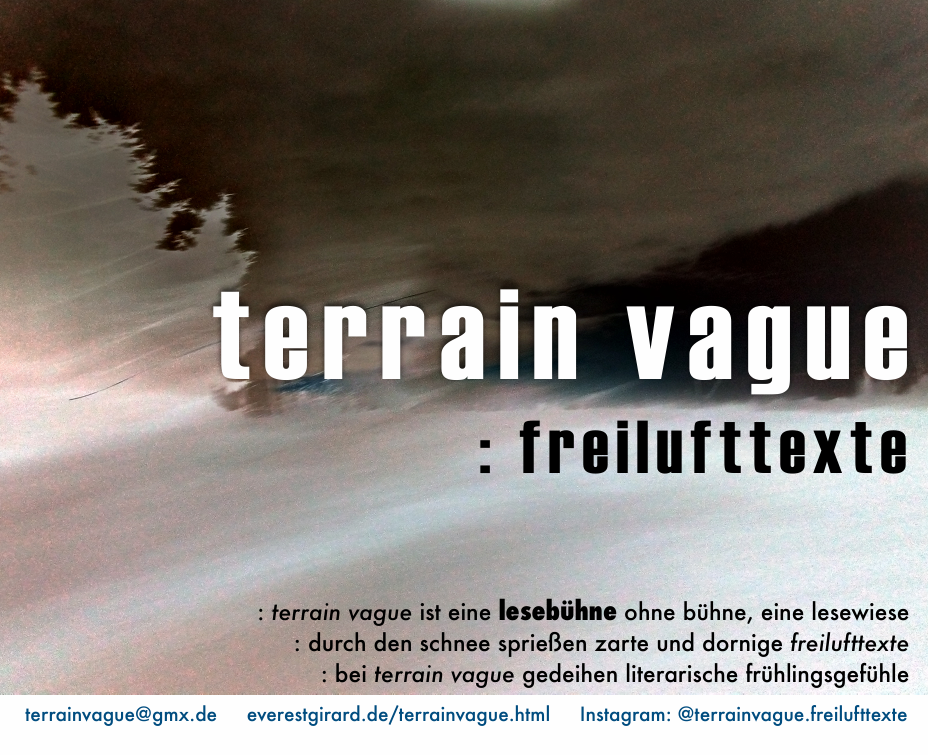 terrain vague: Winterlesung II März 2026