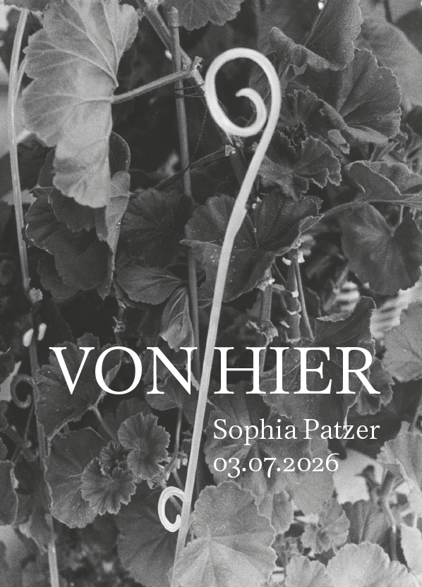 VON HIER - von und mit Sophia Patzer