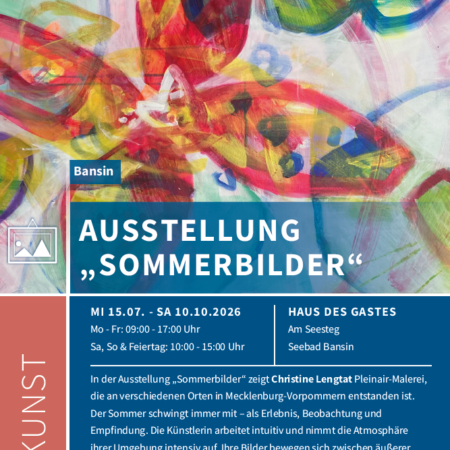 Ausstellung "Sommerbilder" von Christine Lengtat