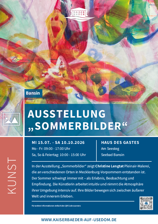 Ausstellung "Sommerbilder" von Christine Lengtat